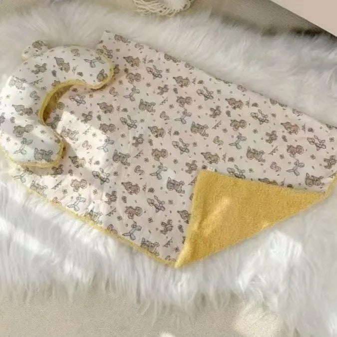 Pet Blanket with Pillow Set