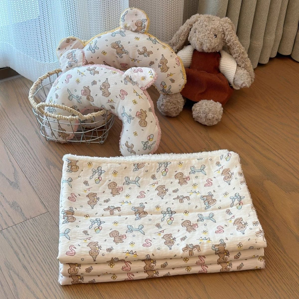 Pet Blanket with Pillow Set