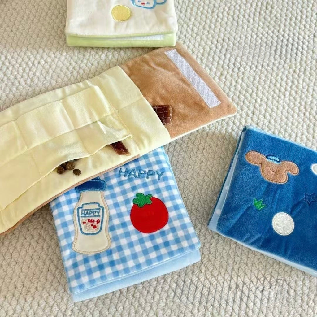 Pet Snuffle Toy Cartoon Wallet
